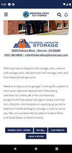 Mountain States Self Storage screenshot 2