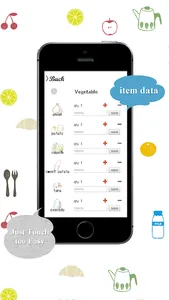 Shopping list app screenshot 1
