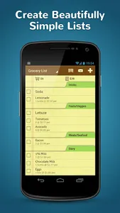 Grocery Shopping List Ease App screenshot 0