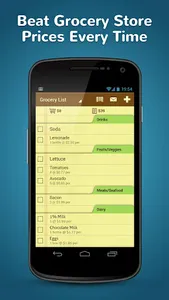 Grocery Shopping List Ease App screenshot 1