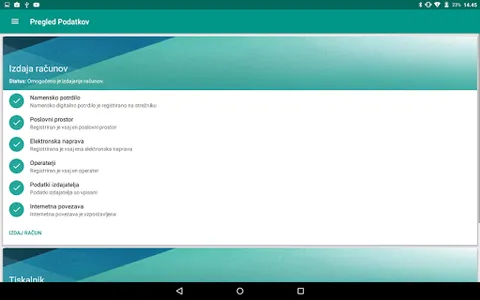 miniBlagajna screenshot 5