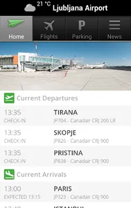 Ljubljana Airport screenshot 0