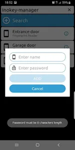 Inokey-manager screenshot 1