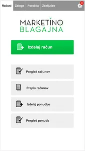 Marketino Blagajna screenshot 0