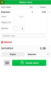 Marketino Blagajna screenshot 4