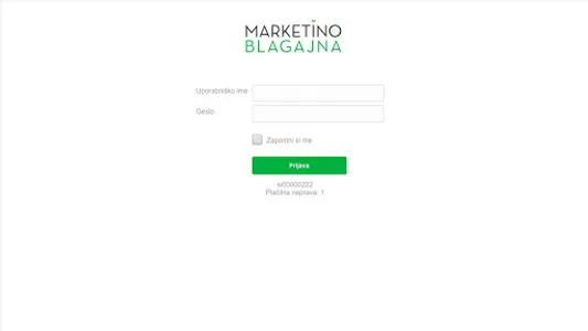 Marketino Blagajna screenshot 9