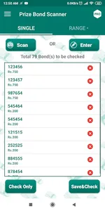Prize Bond Scanner & Checker screenshot 0