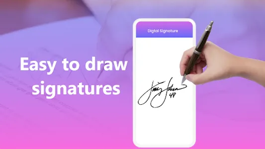 Digital Signature Maker App screenshot 0