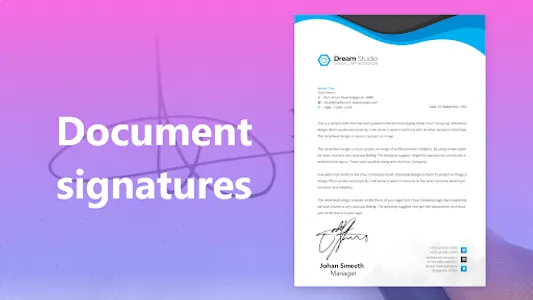 Digital Signature Maker App screenshot 1