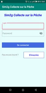 Sim2g Collecte sur la pêche screenshot 1