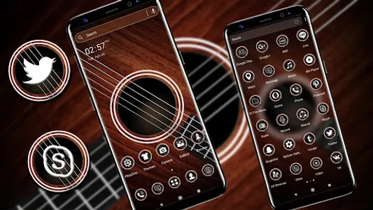 Guitar Launcher Theme screenshot 0
