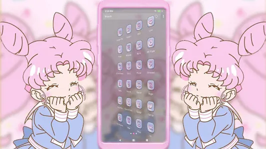 Kawaii Cute Girl Theme screenshot 2