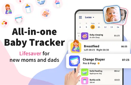 Baby Tracker - Breastfeeding screenshot 0