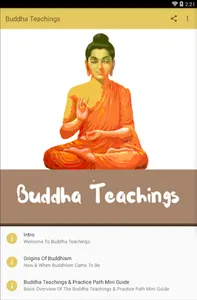 BUDDHA TEACHINGS screenshot 0