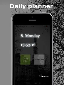 Simple Calendar app *DeepBlack screenshot 9