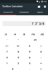 Toolbox Calculator screenshot 0