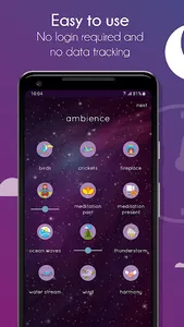 Simply Nap: Sleep Sounds and S screenshot 1