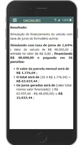 Simular Financiamento Veículos screenshot 11
