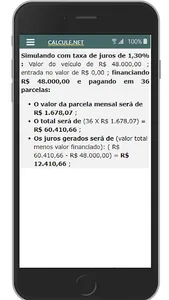 Simular Financiamento Veículos screenshot 8