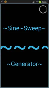 Sine Sweep Generator screenshot 0