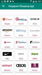 Singapore Shopping App screenshot 1