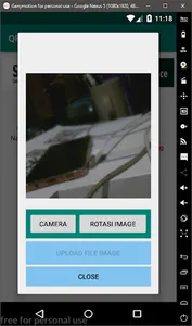 Aplikasi QR CODE STIFIn screenshot 1