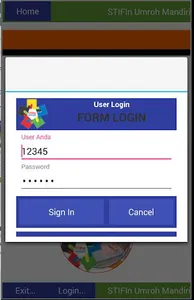 Aplikasi Umroh Mandiri STIFin screenshot 2