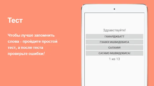 Русско-грузинский разговорник screenshot 6