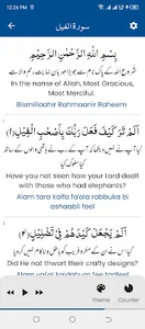 Surah Fil (سورة الفيل) screenshot 12
