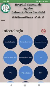 Sistemáticas Clínica HGADVS screenshot 3