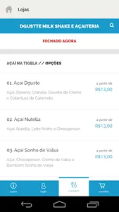 Dgustte Milk Shake e Açaiteria screenshot 2