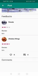 FoodHood screenshot 1