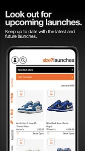 size?launches screenshot 0