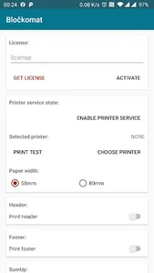 Bločkomat screenshot 0