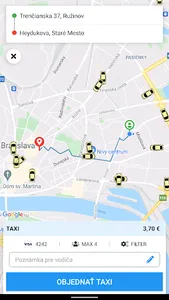 FAIR PLAY TAXI Bratislava screenshot 2