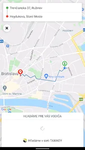 FAIR PLAY TAXI Bratislava screenshot 3
