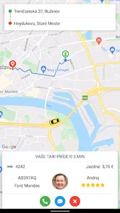 FAIR PLAY TAXI Bratislava screenshot 4
