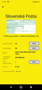 Kontrola Kódov screenshot 1