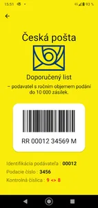 Kontrola Kódov screenshot 2