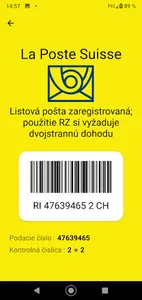 Kontrola Kódov screenshot 3