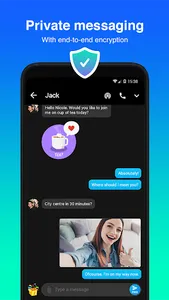 Mint Messenger - Chat & Video screenshot 1