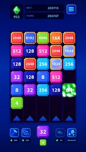 2048: X2 Master – Merge PRO screenshot 3