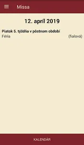 MISSA - elektronický misál screenshot 0