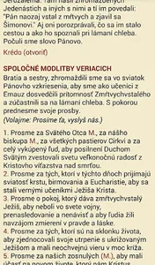 MISSA - elektronický misál screenshot 3