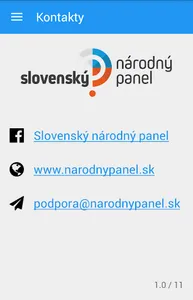 Slovenský národný panel screenshot 2