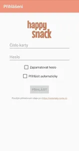 HappySnack mobile screenshot 1