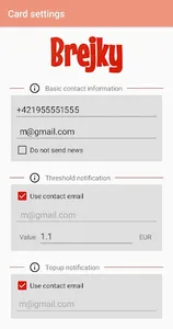 Brejky mobile screenshot 2