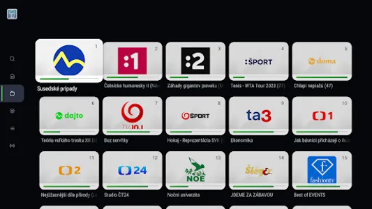 Slovanet TV screenshot 2