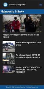 Slovenský reportér screenshot 0