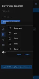 Slovenský reportér screenshot 1